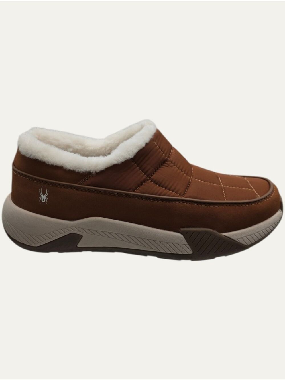 Spyder Waterproof Faux Fur Slip On Shoes Roasted Pecan Size 9M NWOB - Picture 3 of 7